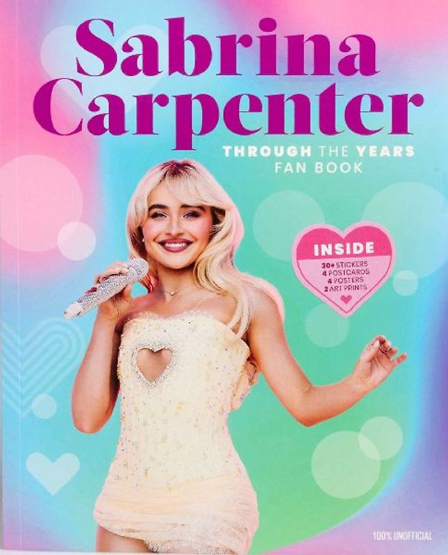 Sabrina Carpenter Through the Years Fan Book