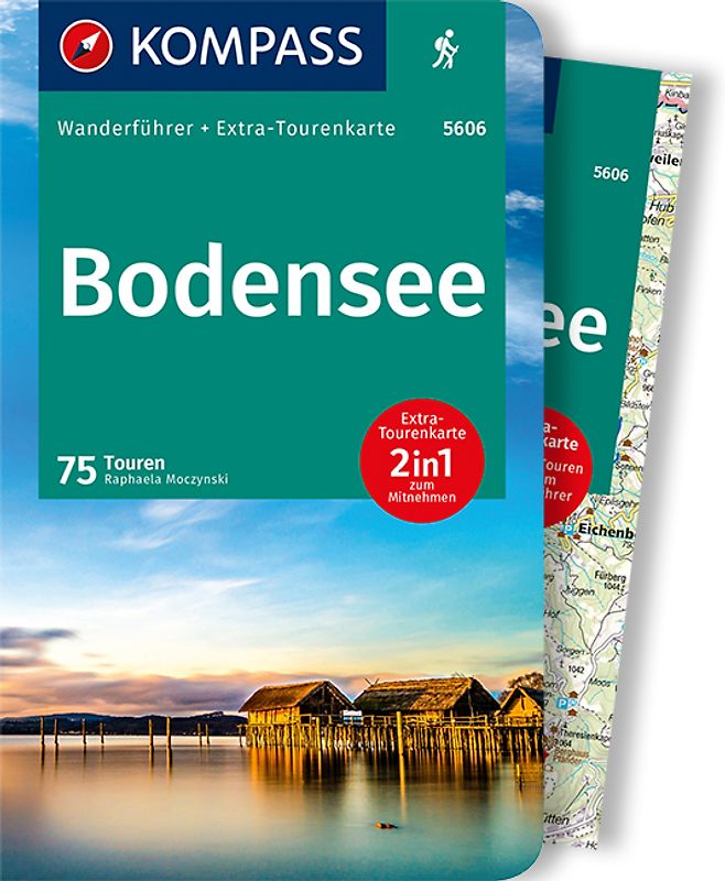 KOMPASS Wanderführer Bodensee, 75 Touren