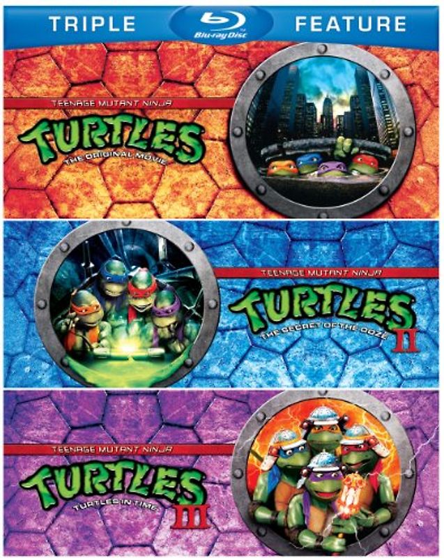 The Teenage Mutant Ninja Turtles Collection 1-3 [US Import] Blu-ray Disc