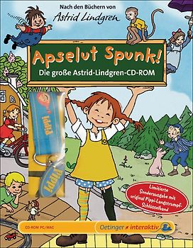 Apselut Spunk! - Die große Astrid-Lindgren-CD-ROM (Limitierte Sonderausgabe) MacOS