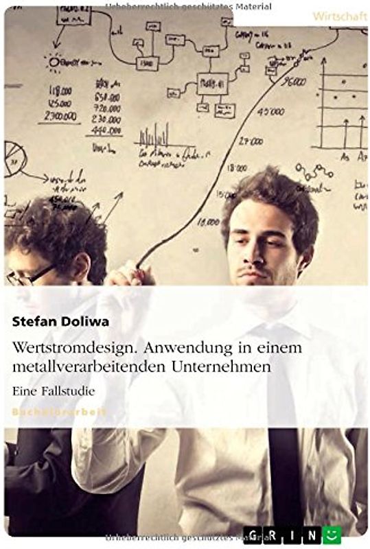 Wertstromdesign. Anwendung in einem metallverarbeitenden Unternehmen. Eine Fallstudie