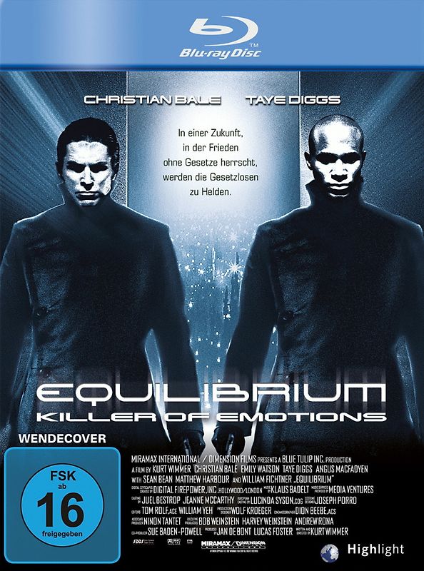 Equilibrium [Blu-ray] Blu-ray Disc