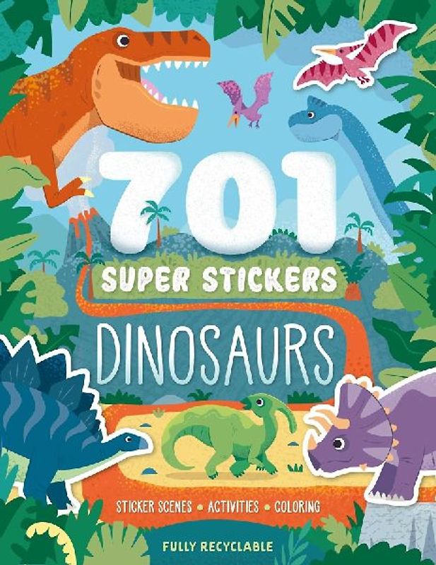 701 Super Stickers Dinosaurs