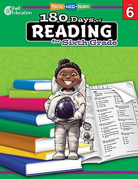 180 Days of Reading for Sixth Grade: Practice, Assess, Diagnose (180 Days of Practice)