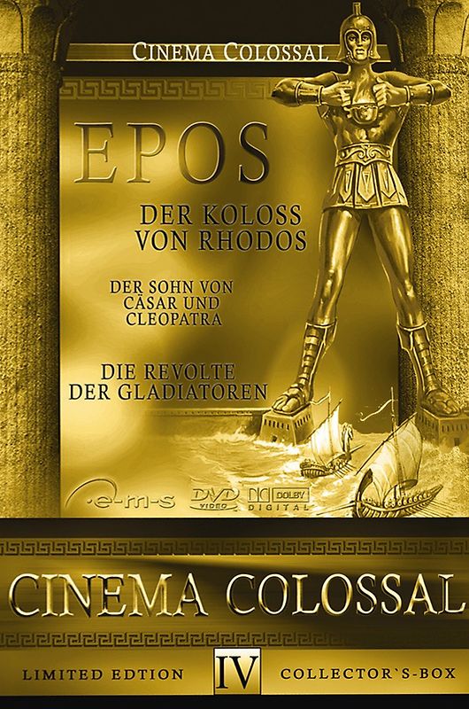 Cinema Colossal Box: EPOS (3DVD's) DVD