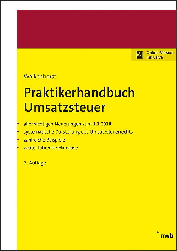Praktikerhandbuch Umsatzsteuer