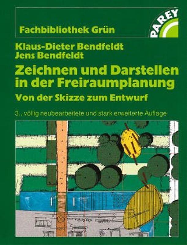 Darstellung in der Freiraumplanung. Entwurfsplanung, Perspektive, Bepflanzungspläne, technische Zeichnungen