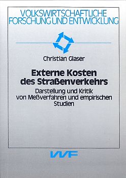 Externe Kosten des Strassenverkehrs