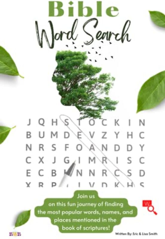 Bible Word Search Puzzle Book, Big Print With 3 Levels of Difficulty and Challenges at the End