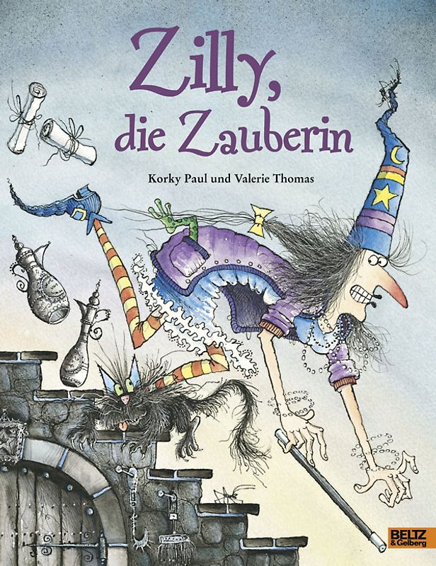 Zilly, die Zauberin. Vierfarbiges Bilderbuch