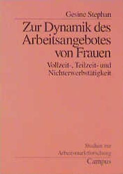 Zur Dynamik des Arbeitsangebotes von Frauen