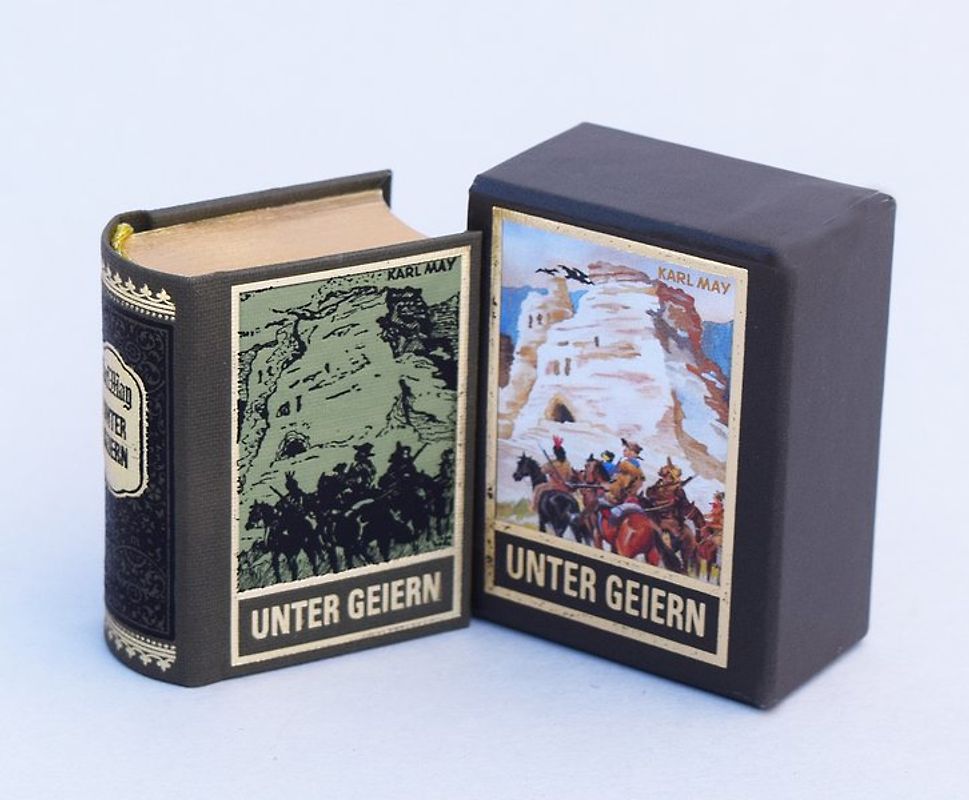 Unter Geiern (VORZUGSAUSGABE). Vorzugsausgabe mit Kopfgoldschnitt, limitiert und numeriert (250 Ex.)