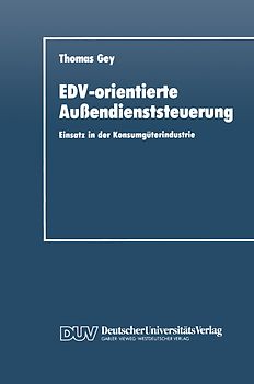 EDV-orientierte Außendienststeuerung