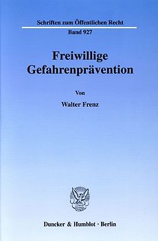 Freiwillige Gefahrenprävention.