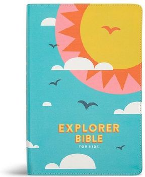 CSB Explorer Bible for Kids, Hello Sunshine Leathertouch