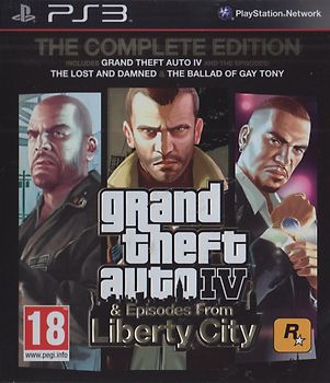 Grand Theft Auto IV & Episodes From Liberty City [The Complete Edition, Internationale Version] PlayStation 3