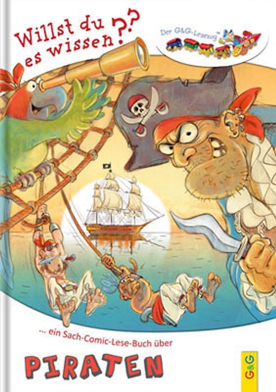 LESEZUG/Willst du es wissen? Ein Sach-Comic-Lese-Buch über Piraten