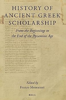 History of Ancient Greek Scholarship