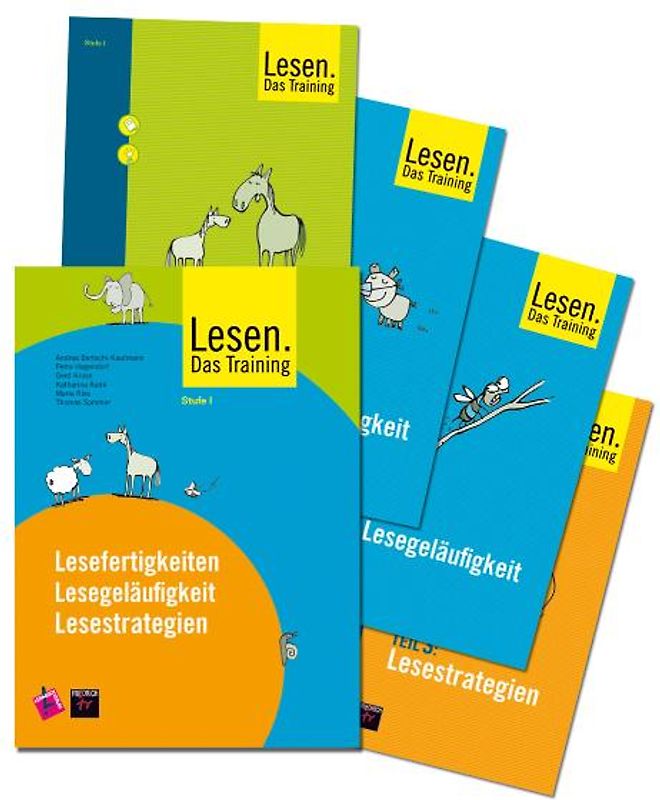 Lesen - Das Training  Stufe I ab Klasse 5. 4 Arbeitshefte - Klasse 5 - 6