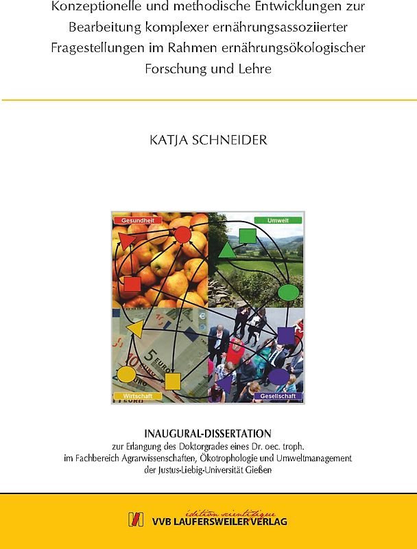 Konzeptionelle und methodische Entwicklungen zur Bearbeitung komplexer ernährungsassoziierter Fragestellungen im Rahmen ernährungsökologischer Forschung und Lehre
