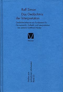 Das Gedächtnis der Interpretation