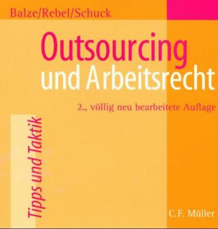 Outsourcing und Arbeitsrecht