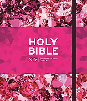 NIV Ruby Journalling Bible: Pink Metallic Hardback