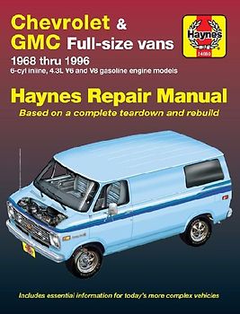 Chevrolet & GMC Full-Size Vans 1968-96