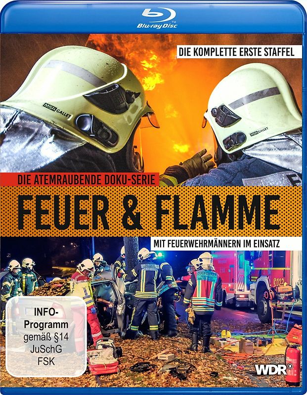 Feuer & Flamme: Mit Feuerwehrmännern im Einsatz - Die komplette erste Staffel Blu-ray Disc