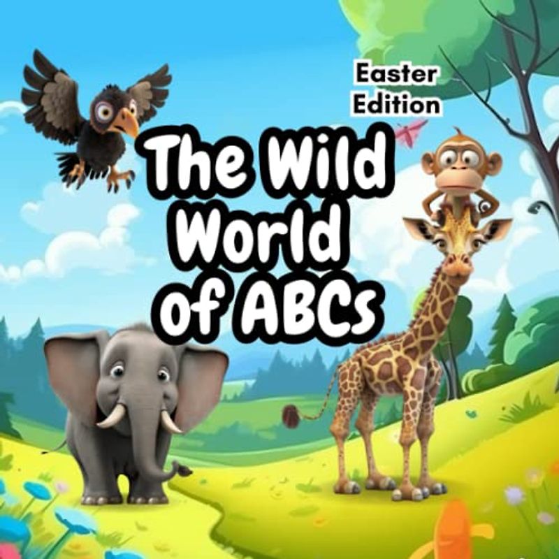 The Wild World of ABCs: Your First Alphabet Book, Easter Edition featuring the Easter Bunny and Easter Eggs