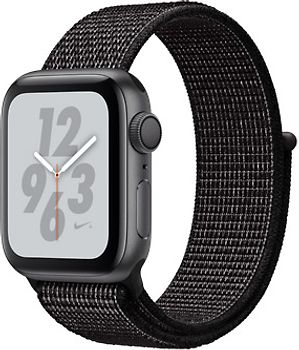 Apple Watch Nike+ Series 4 40mm caja de aluminio en gris espacial y correa Loop Nike Sport negra [Wifi]