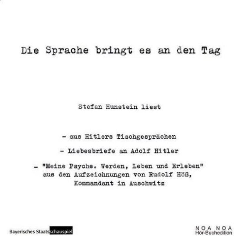 Die Sprache bringt es an den Tag