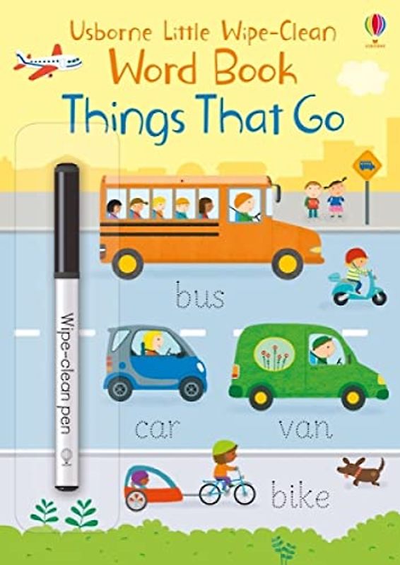 Things That Go (Little Wipe-Clean Word Books): 1