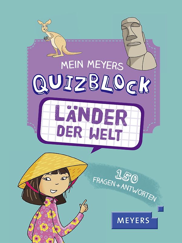 Mein Meyers Quizblock - Länder der Welt