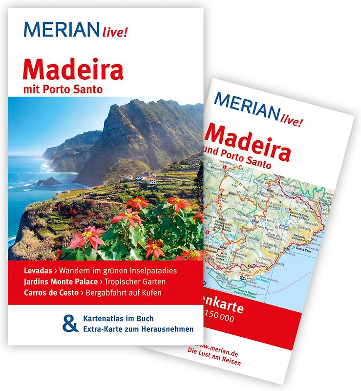 MERIAN live! Reiseführer Madeira und Porto Santo