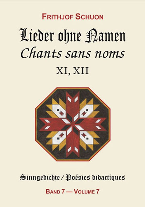 Sinngedichte / Lieder ohne Namen XI, XII