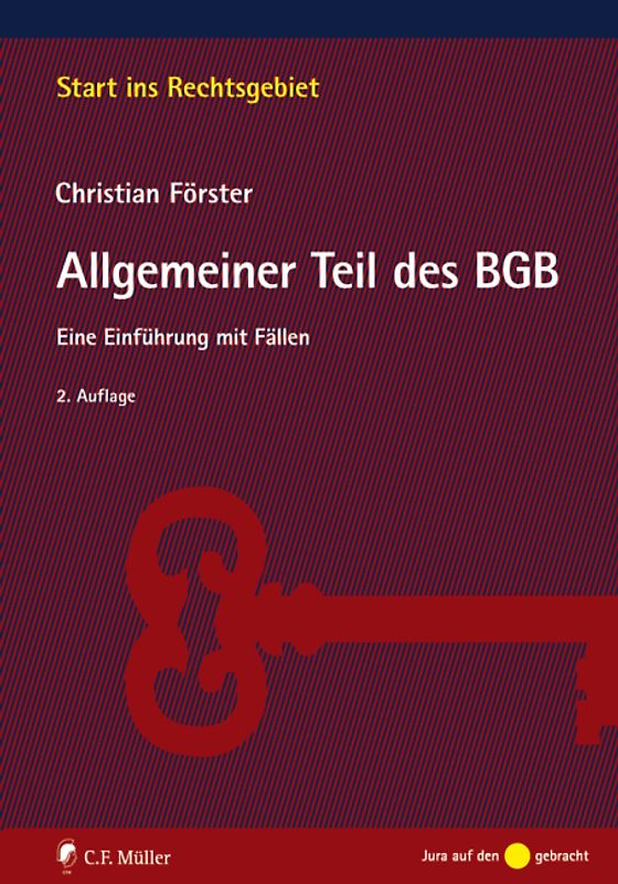 Allgemeiner Teil des BGB. Eine Einführung mit Fällen