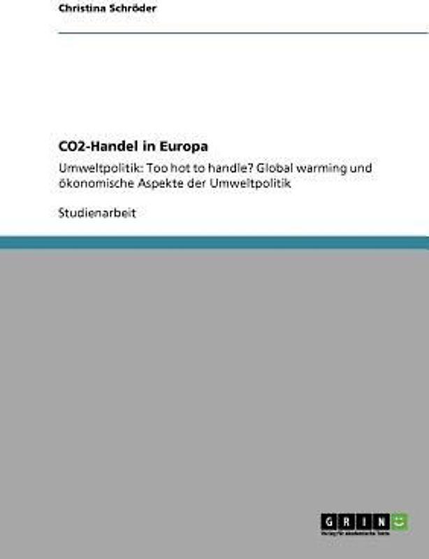 CO2-Handel in Europa