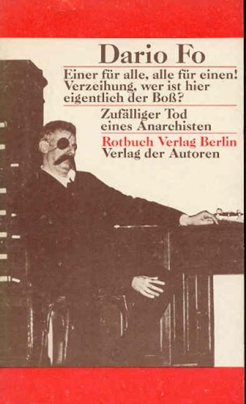 Einer für alle, alle für einen! Verzeihung, wer ist hier eigentlich der Boss? Zufälliger Tod eines Anarchisten