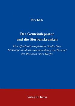 Der Gemeindepastor und die Sterbenskranken