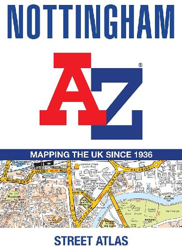 Nottingham A-Z Street Atlas