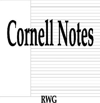 Cornell Notes