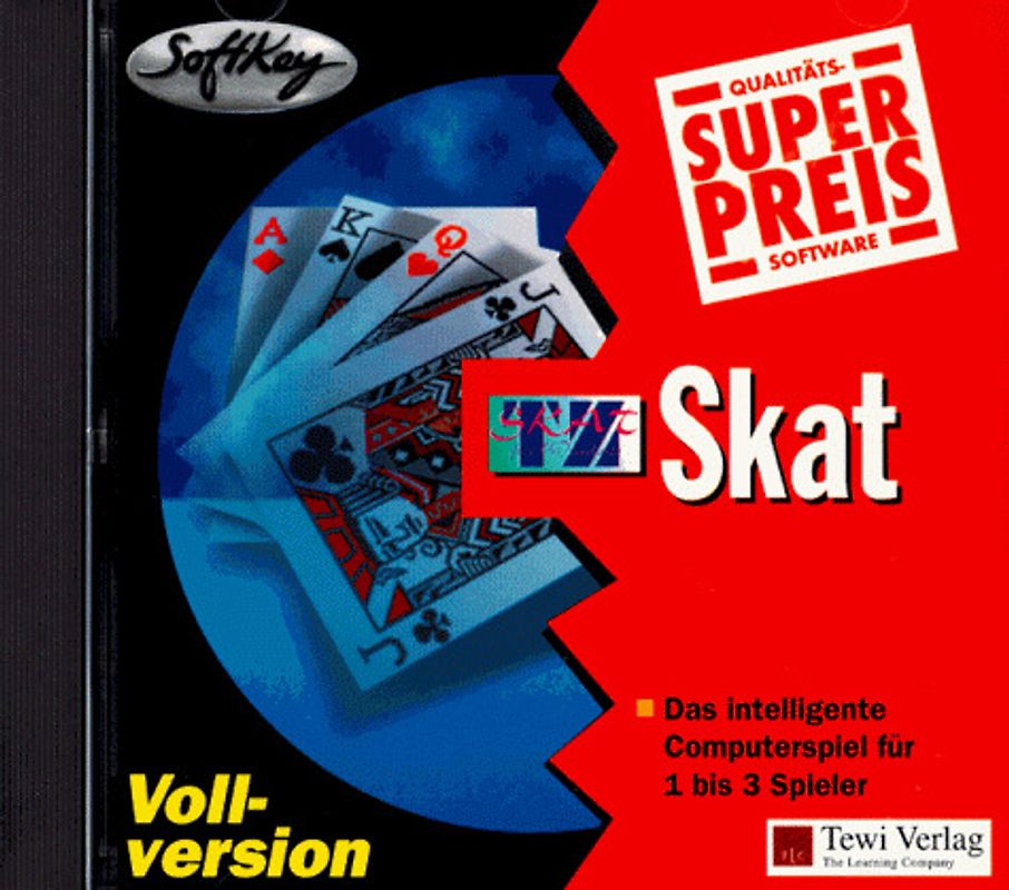 Superpreis Skat. CD- ROM für Windows 3.1/95/ NT. Das intelligente Computerspiel für 1 bis 3 Spieler PC Spiele