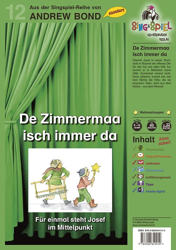 De Zimmermaa sich immer da, Singspiel mit CD