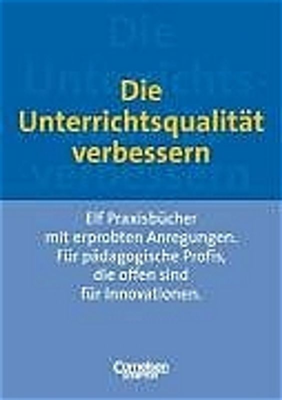 Kompetenzpakete / Paket 2 - Die Unterrichtsqualität verbessern