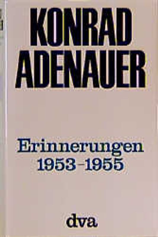 Erinnerungen 1953-1955