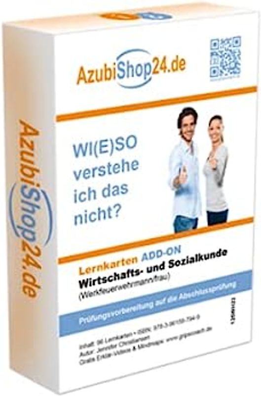 Lernkarten Wirtschafts- und Sozialkunde Werkfeuerwehrmann: Wiso Prüfungsvorbereitung