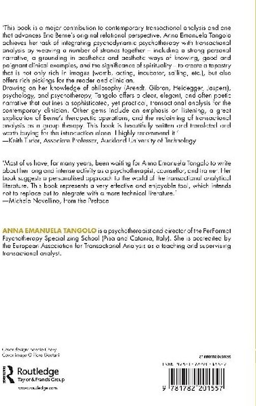 Psychodynamic Psychotherapy with Transactional Analysis