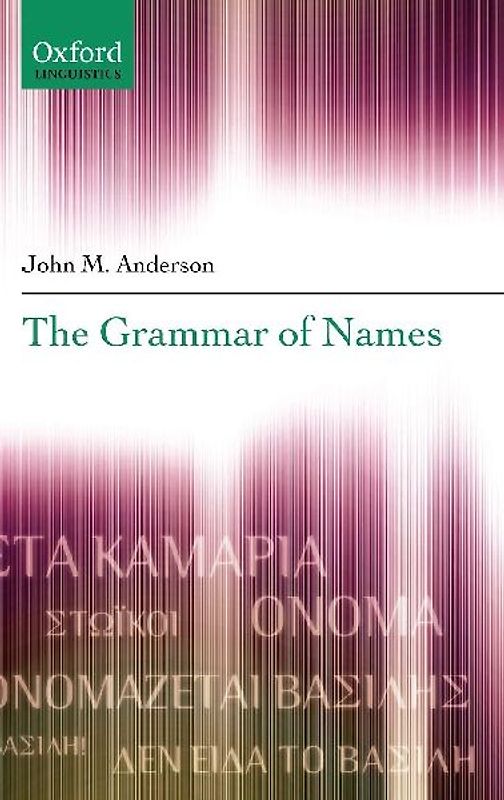 The Grammar of Names