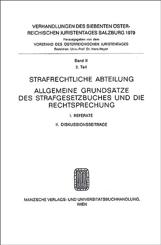 Ref.u.Diskb.zu Zipf, Allg. Grundsätze d.STGB